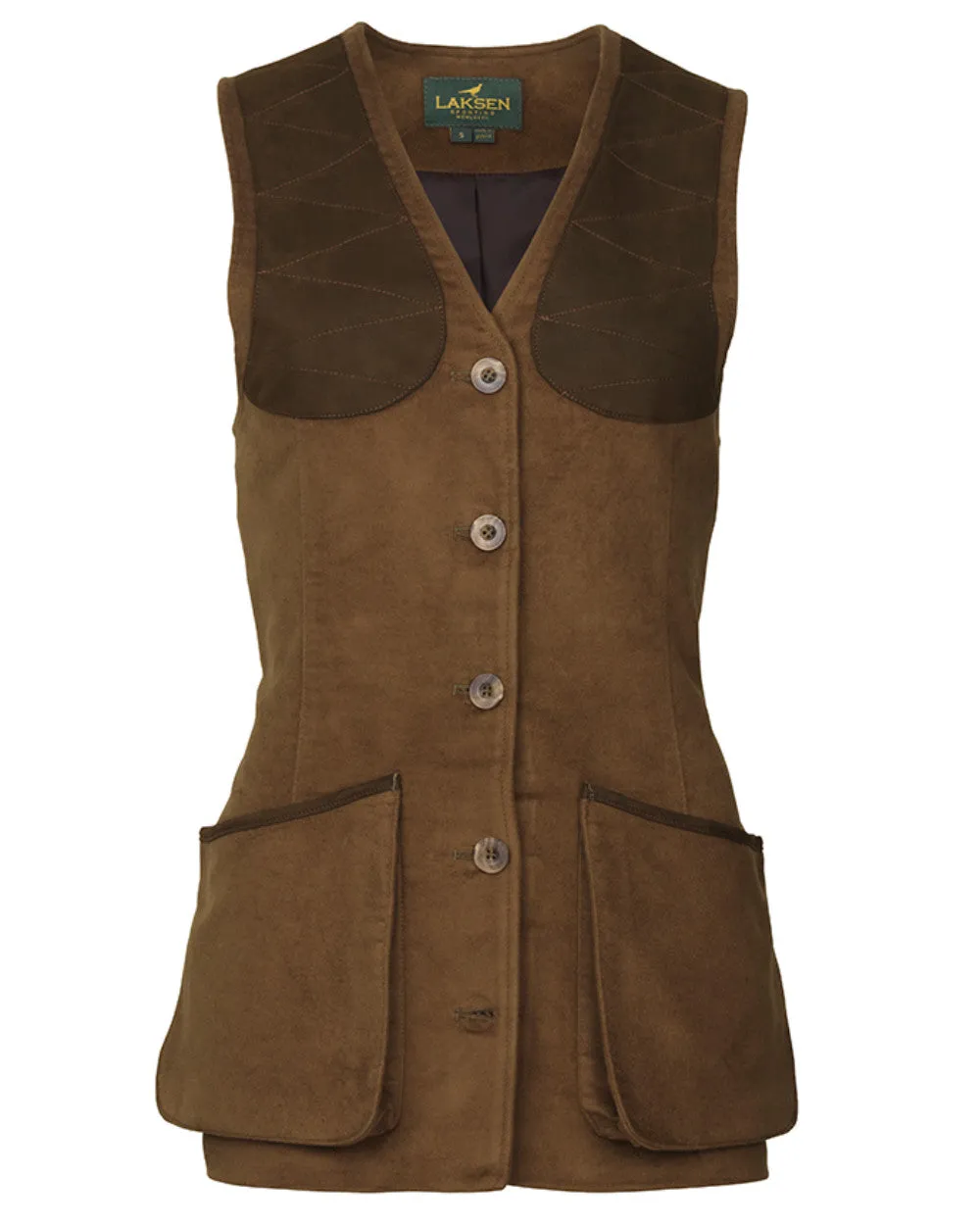 Laksen Lady Belgravia Moleskin Beauly Shooting Vest