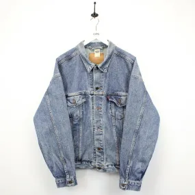 LEVIS 80s Denim Jacket Blue | XL