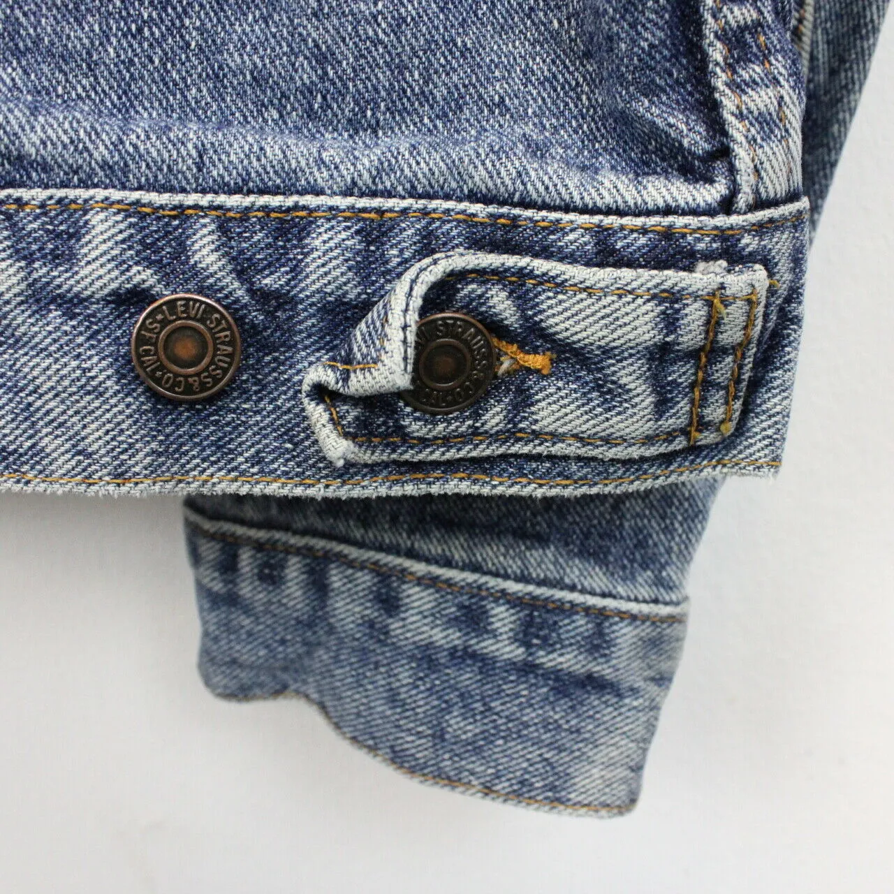 LEVIS 80s Denim Jacket Blue | XL