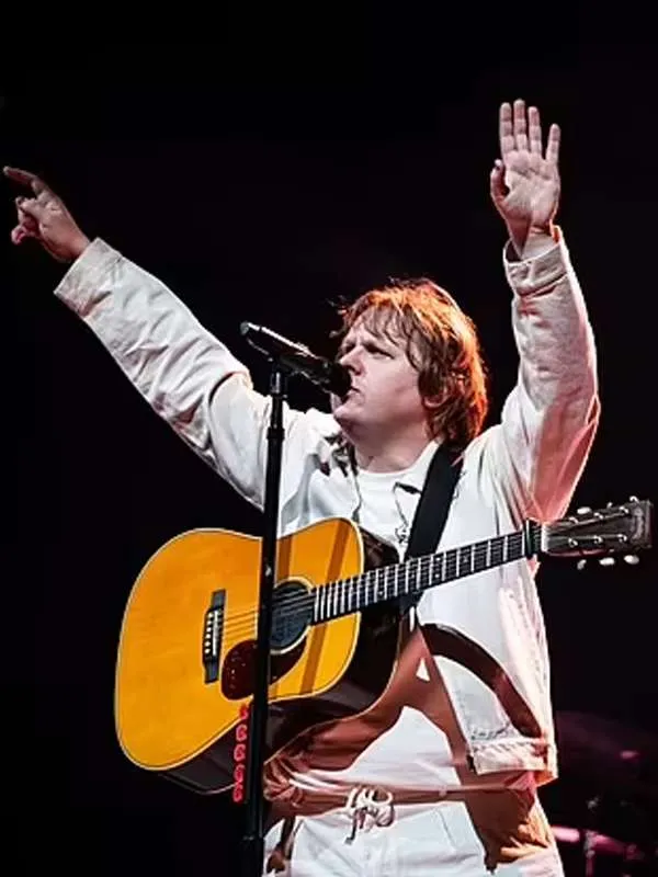 Lewis Capaldi First Direct Arena in Leeds Off White Jacket