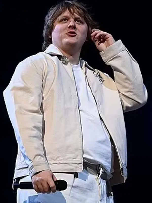 Lewis Capaldi First Direct Arena in Leeds Off White Jacket