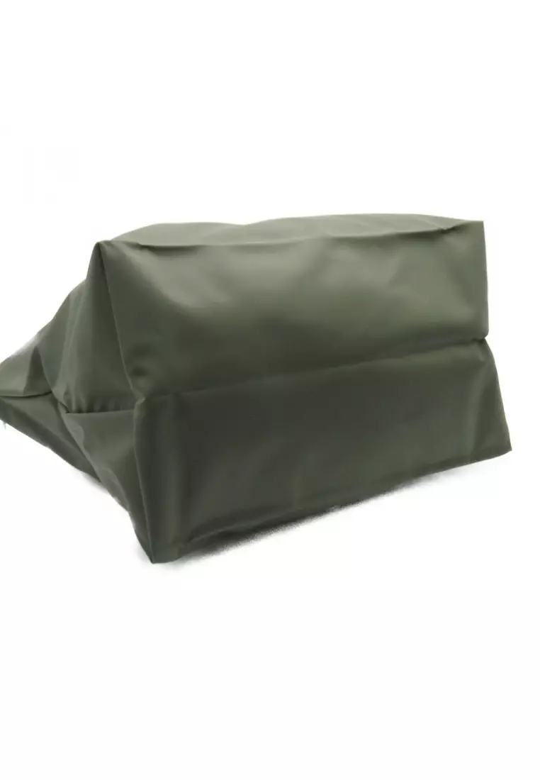 Longchamp Pre-loved LONGCHAMP Le Preage green L Shoulder bag Shoulder bag others Recycled Polyamide Canvas green forest