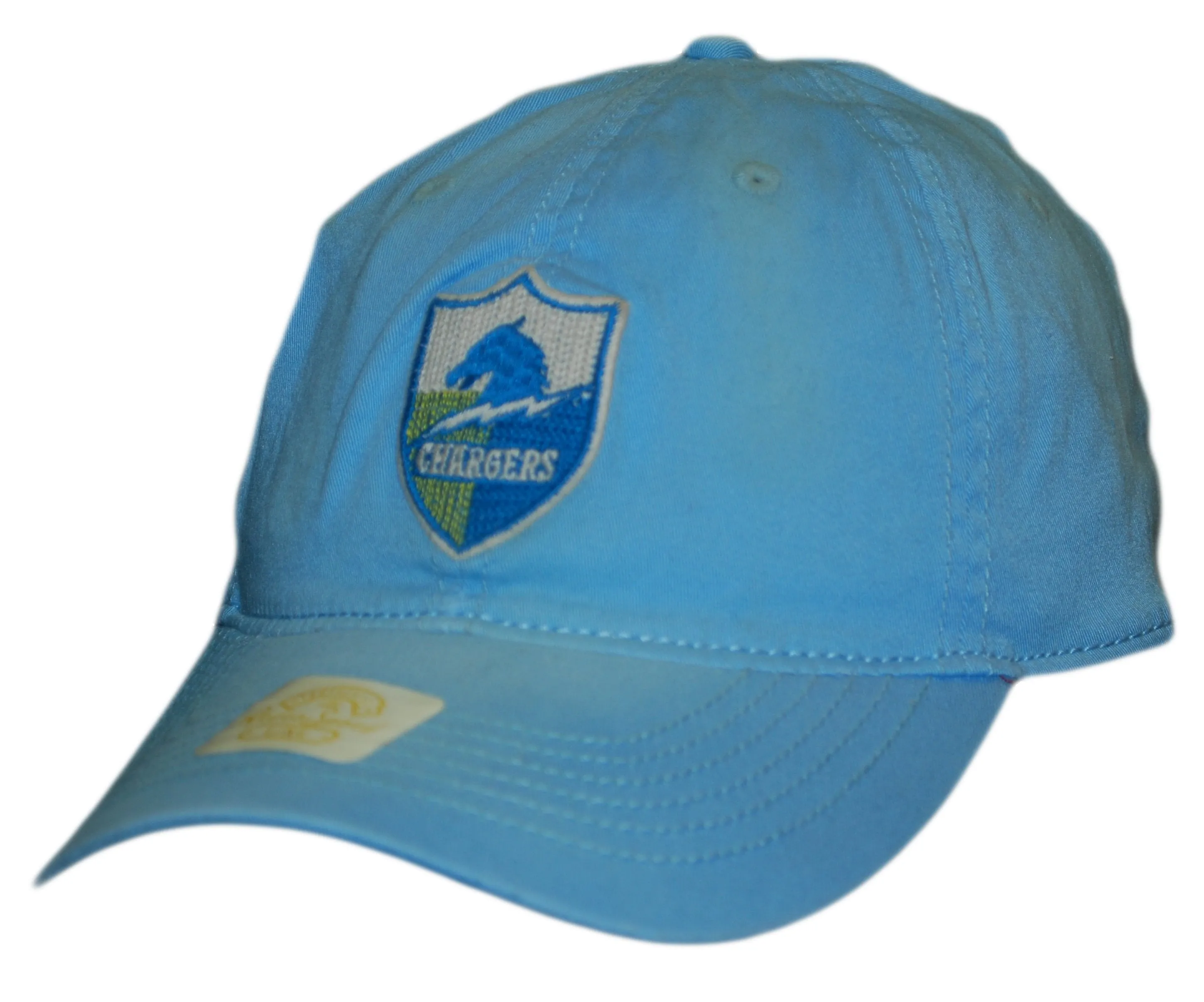 Los Angeles Chargers Reebok Light Blue Vintage Flexfit Hat Cap (L/XL)