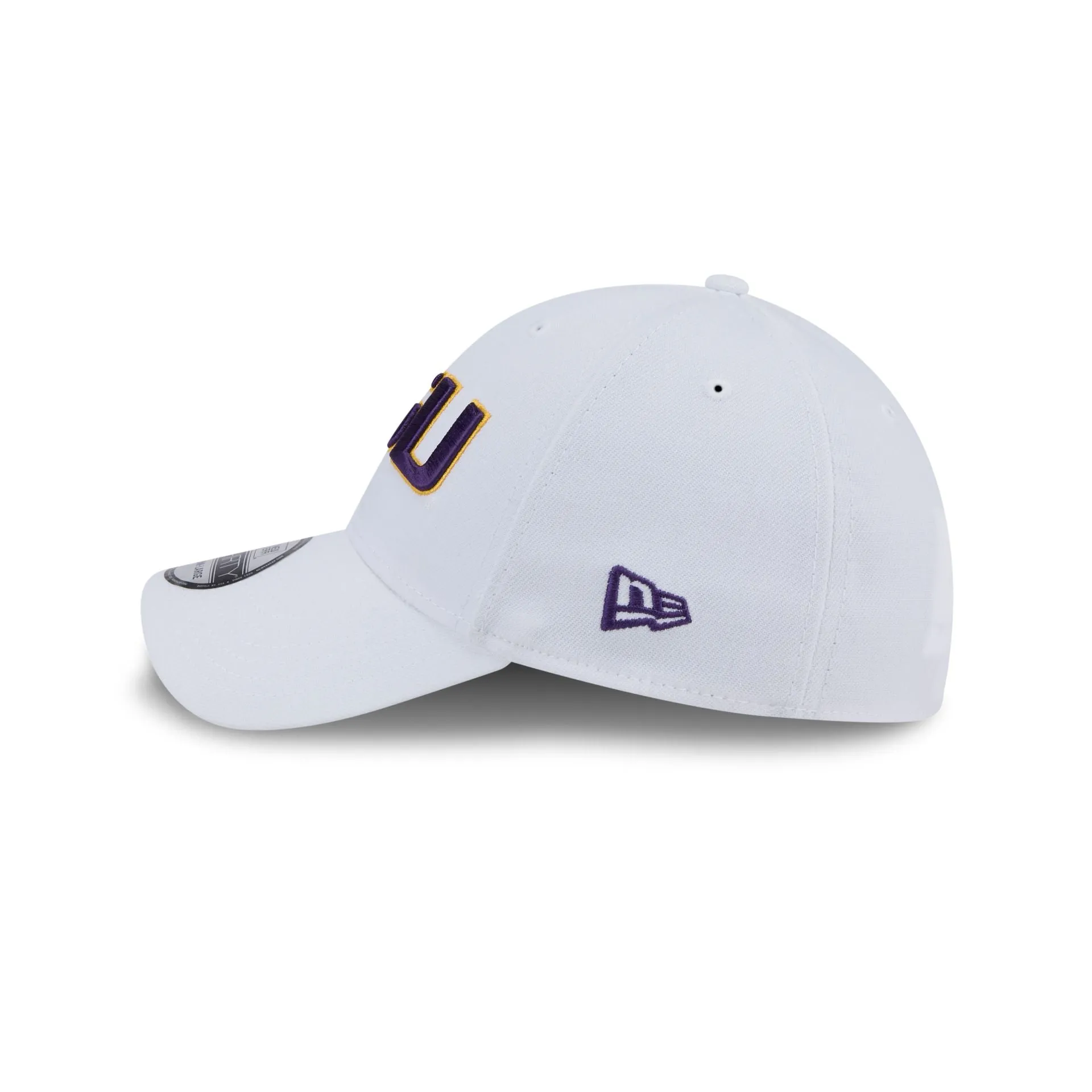 LSU Tigers Chrome 39THIRTY Stretch Fit Hat