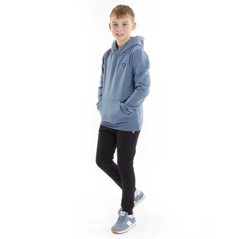 Lyle And Scott Boys Classic Hoodie Fleece China Blue