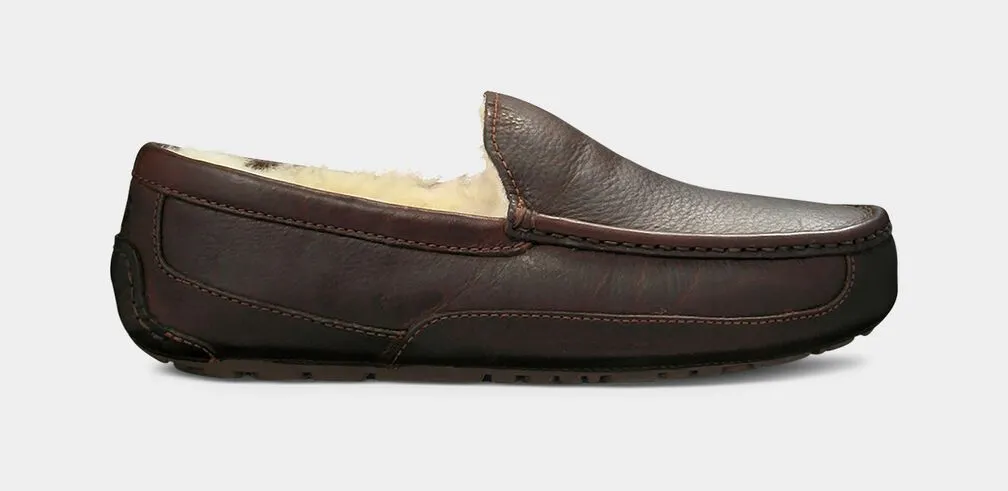 M Ascot Leather Slipper