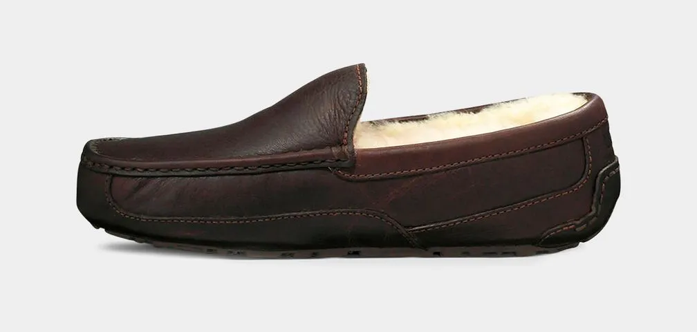 M Ascot Leather Slipper