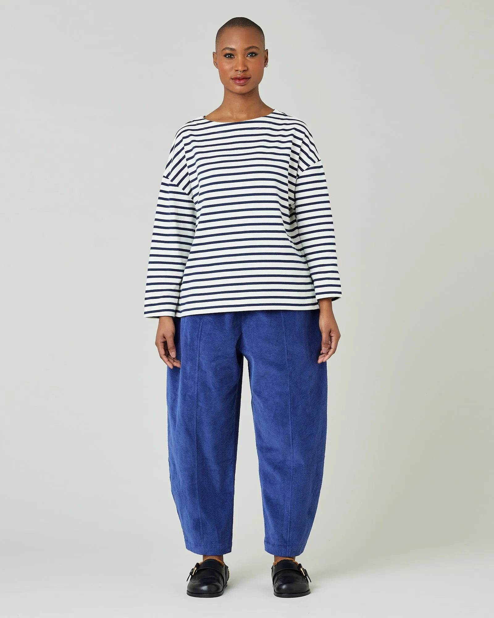 Mabel French Navy Cord Trousers