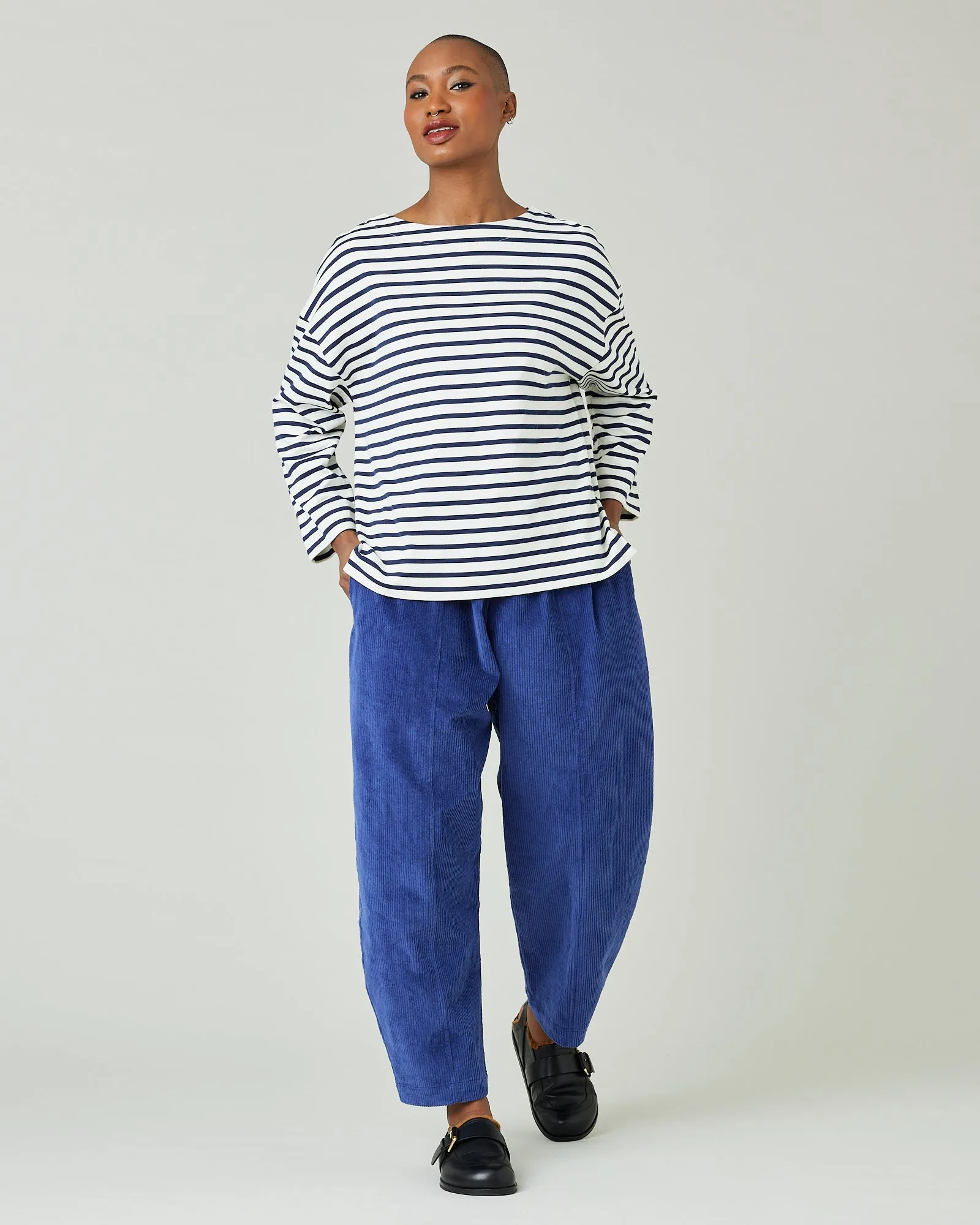 Mabel French Navy Cord Trousers