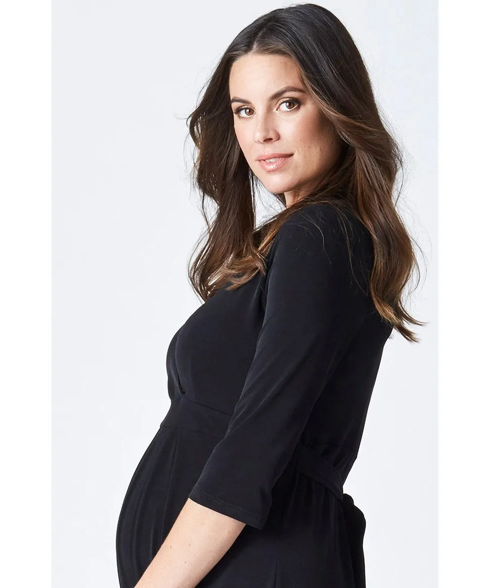 Maternity Hayley Crossover A Line Dress