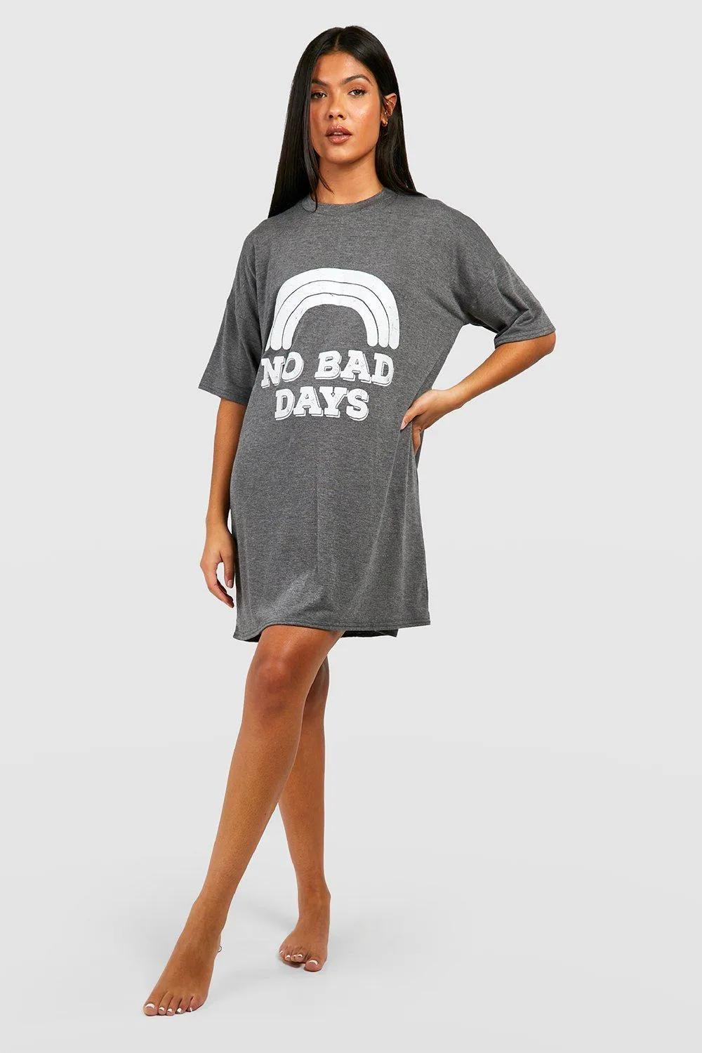 Maternity No Bad Days Printed Nightgown