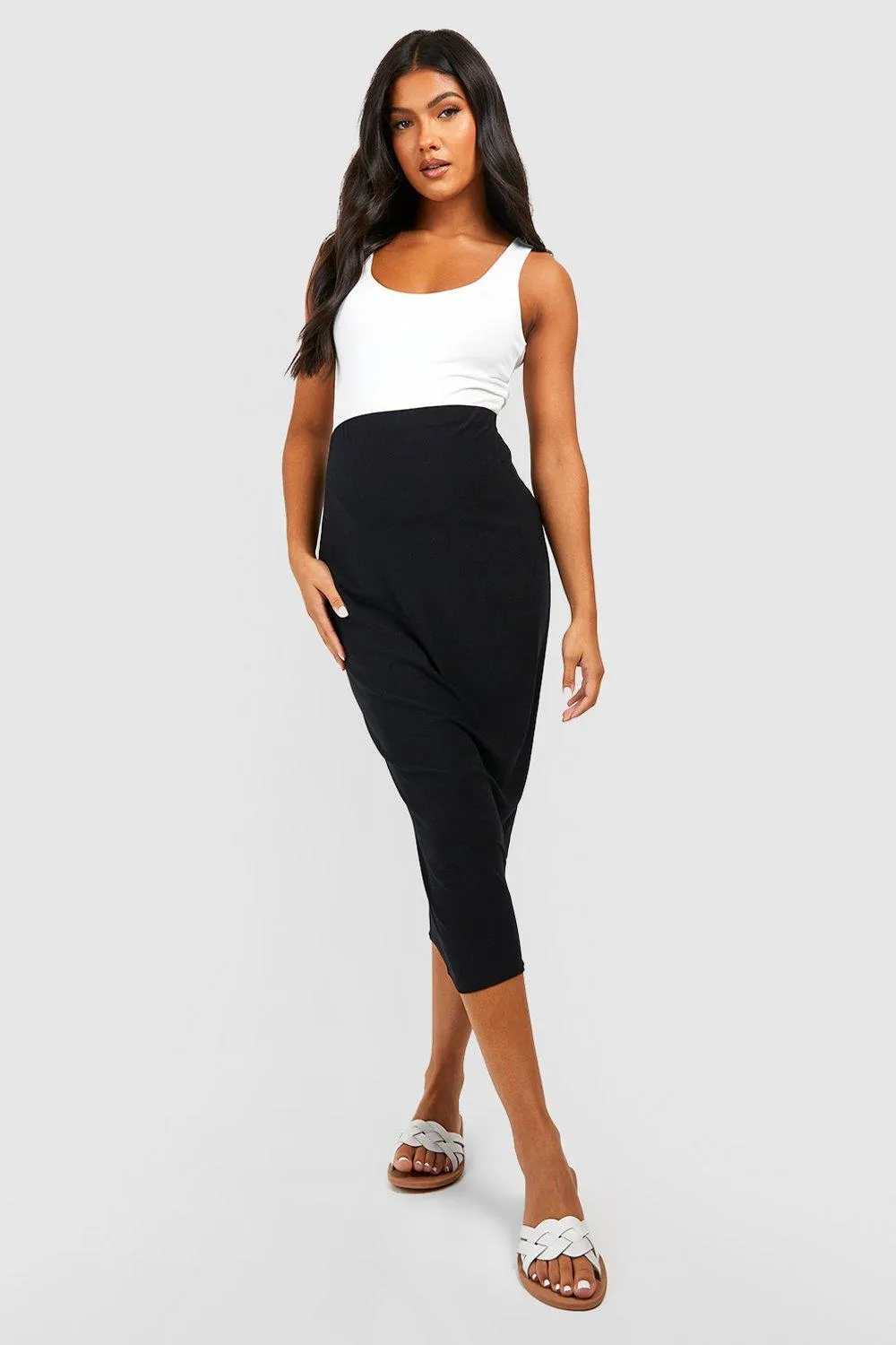 Maternity Super Soft Midi Skirt