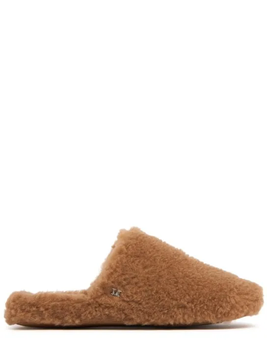 Max Mara   20mm Teddy slipper 