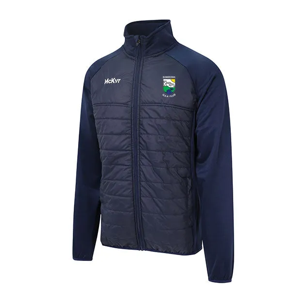 Mc Keever Bunbrosna GAA Core 22 Hybrid Jacket - Youth - Navy