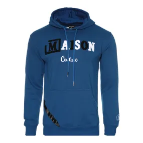 MDB Couture Men's Chenille Logo Hoodie Sweatshirt