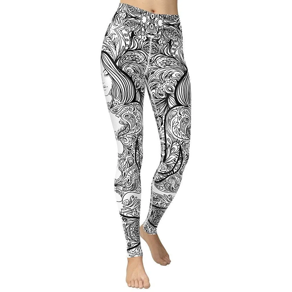 Meditation Zen Yoga Leggings