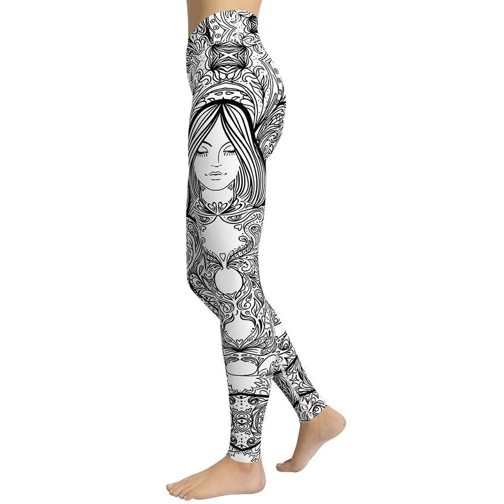 Meditation Zen Yoga Leggings