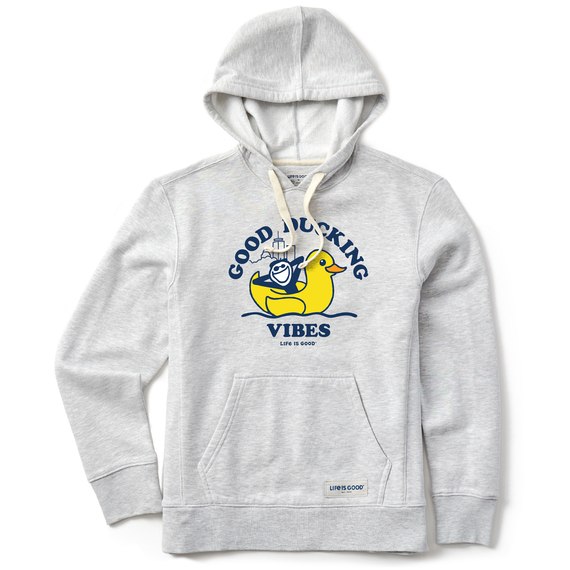 Men's Jake Good Ducking Vibes Simply True Fleece Hoodie