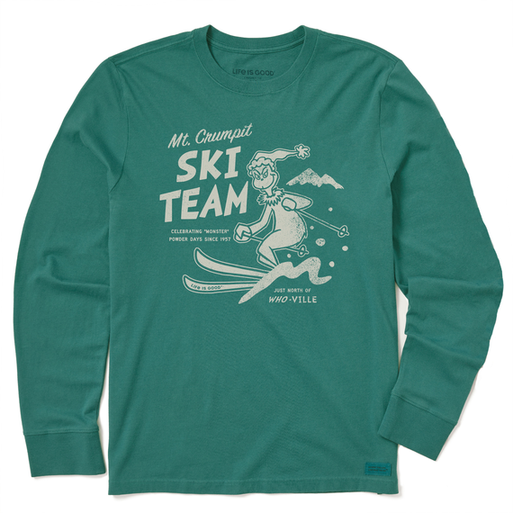 Men's Mt Crumpit Ski Team Long Sleeve Crusher Tee