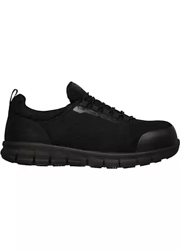 Mens Black Synergy Omat Trainers by Skechers | Look Again