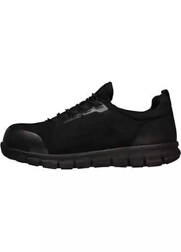 Mens Black Synergy Omat Trainers by Skechers | Look Again