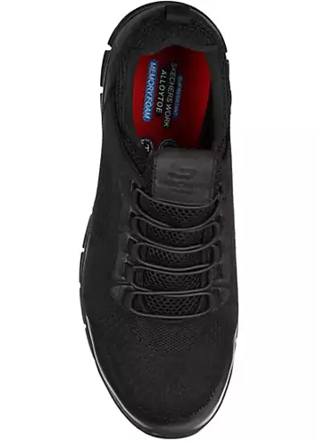 Mens Black Synergy Omat Trainers by Skechers | Look Again