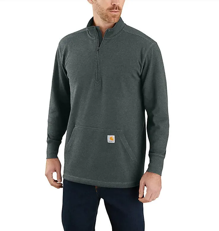 Men's Heavyweight Half-Zip Long Sleeve Thermal Sweatshirt