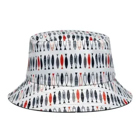 Men's Hip Hop Fish Printed Hat