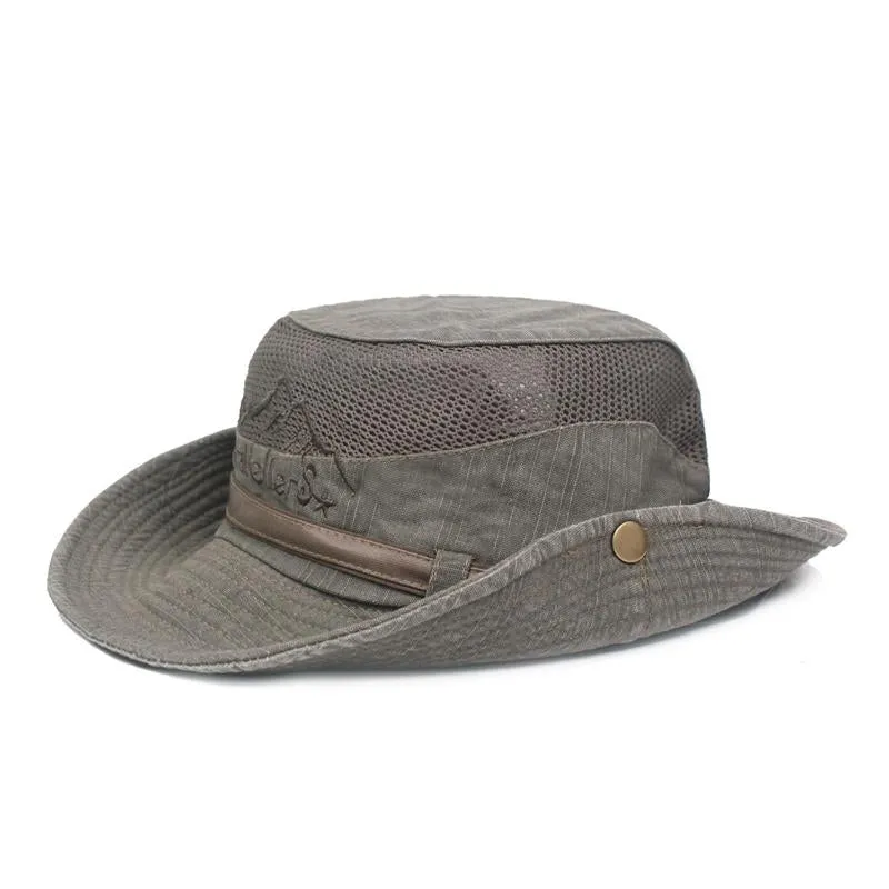 Men's Outdoor Mountaineering Camping Sun Hat 24846618Y