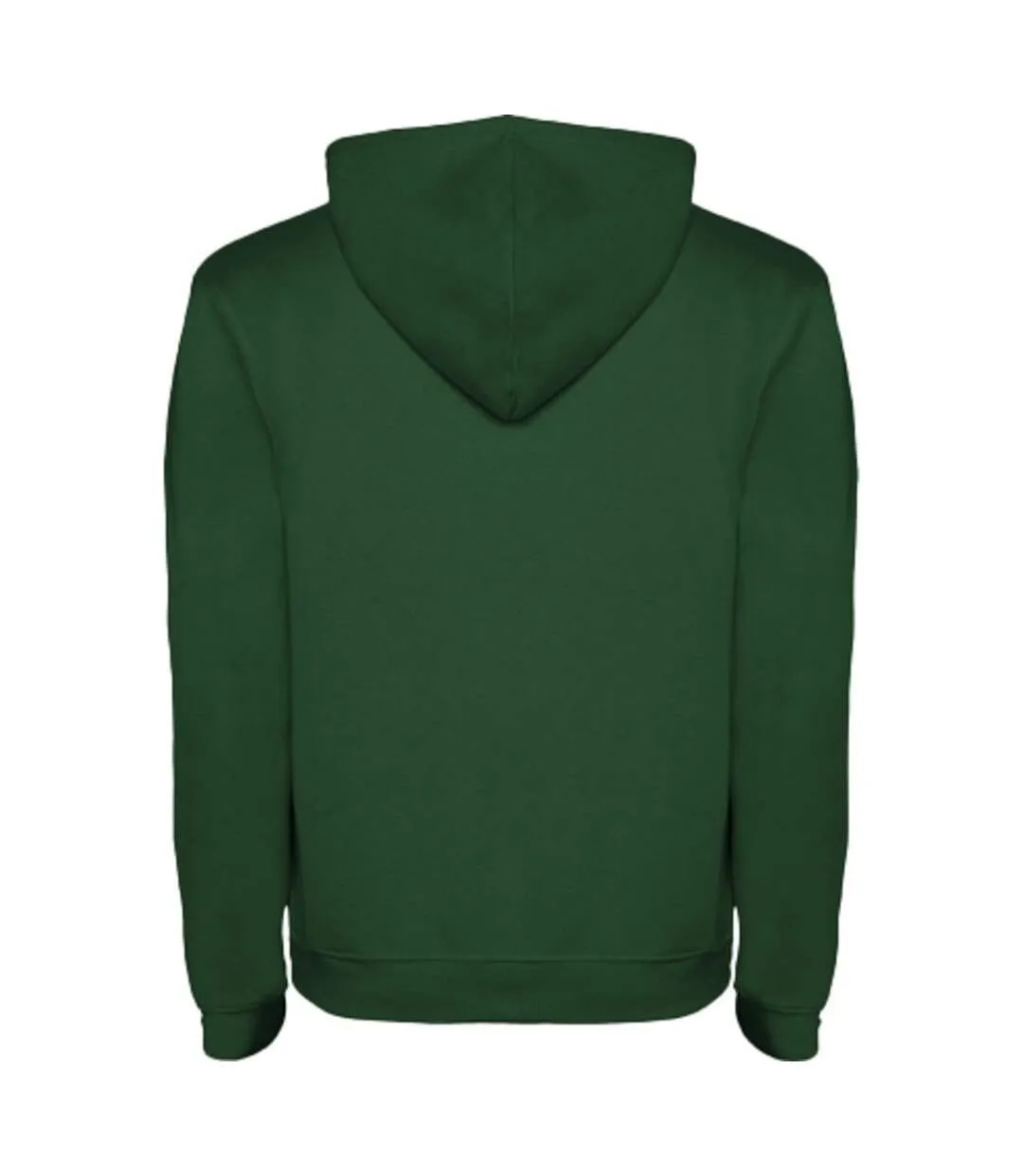 Mens urban hoodie bottle green/grey marl Roly