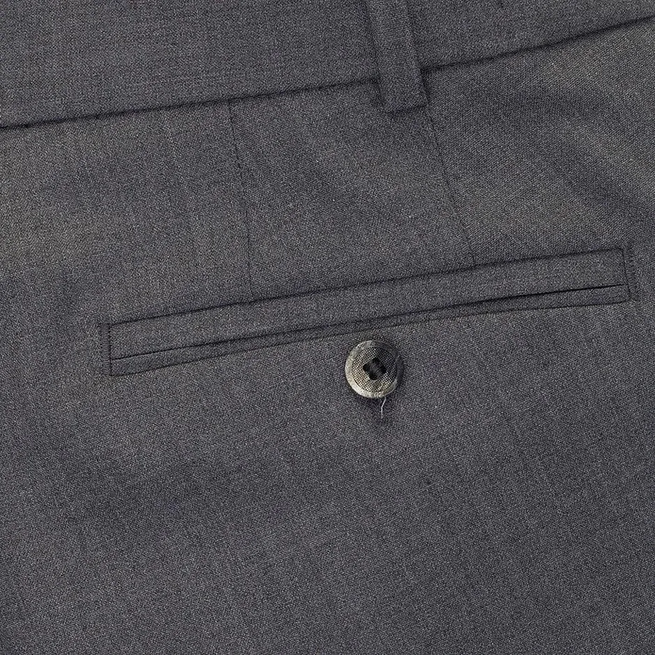 Meyer Oslo Soft Gabardine Trousers in Grey