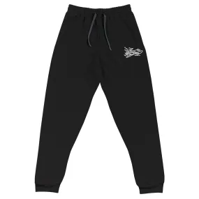 Misfit Graffiti Tag Joggers | Black