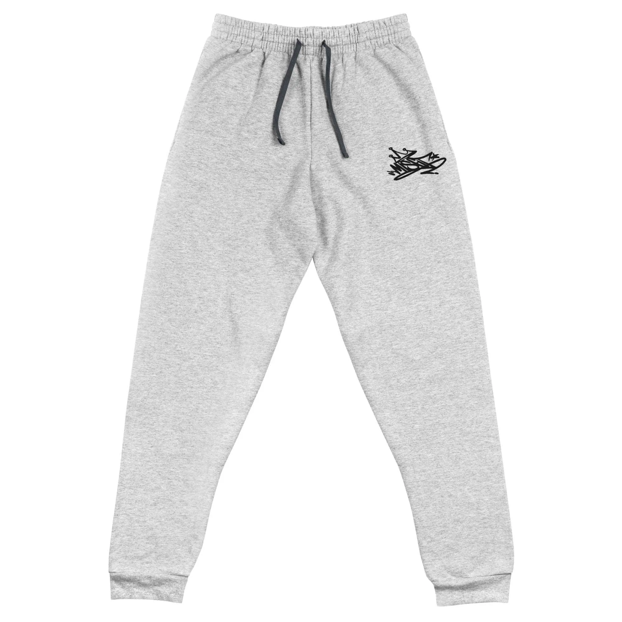 Misfit Graffiti Tag Joggers | Gray