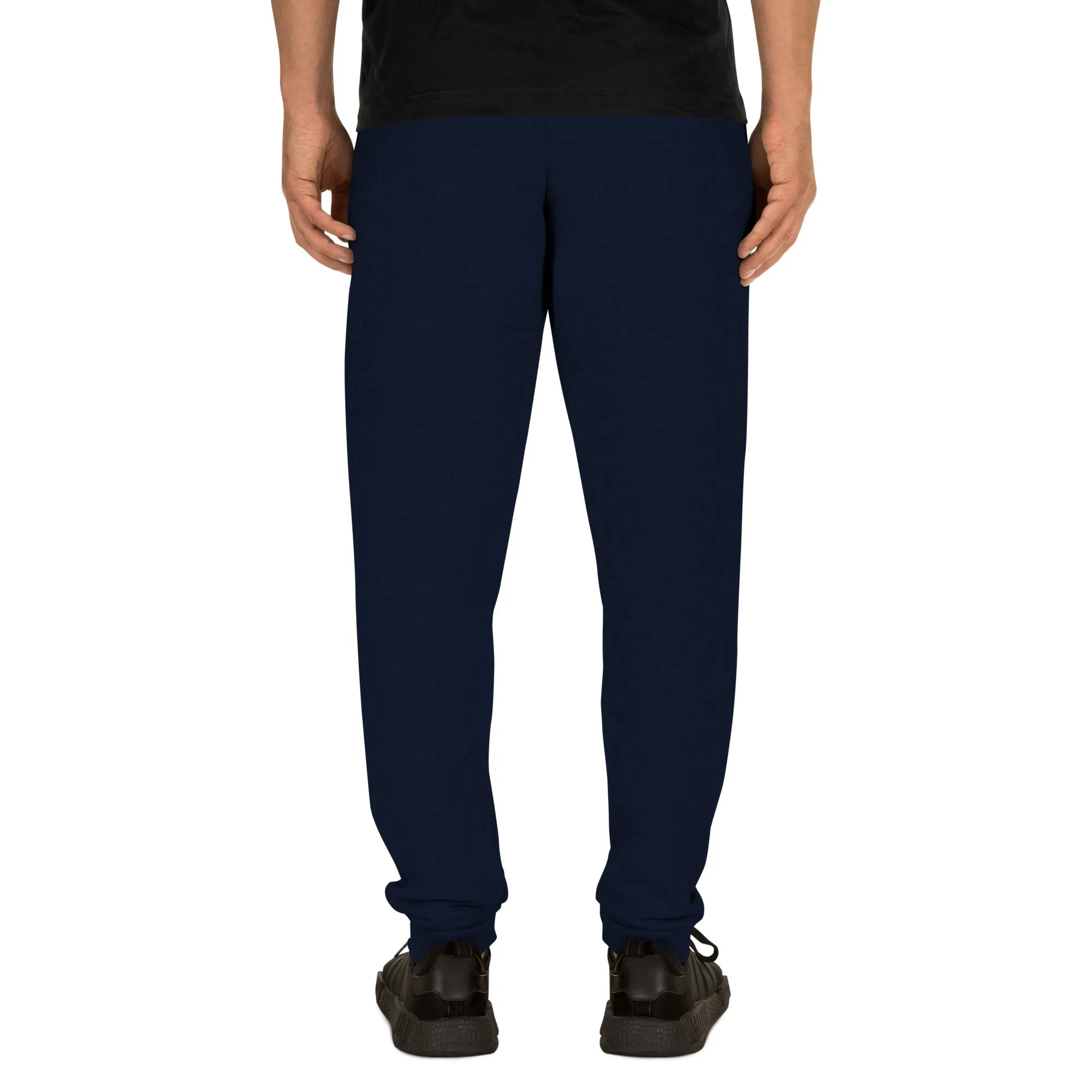 Misfit Graffiti Tag Joggers | Navy