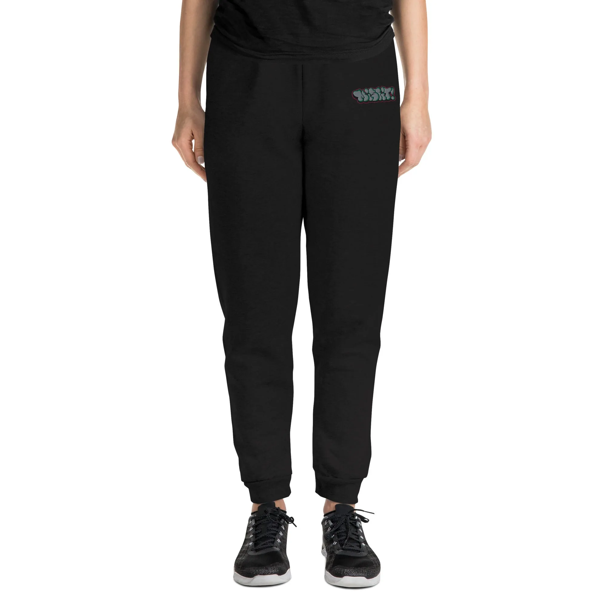 Misfit Graffiti Throwie Joggers | Black