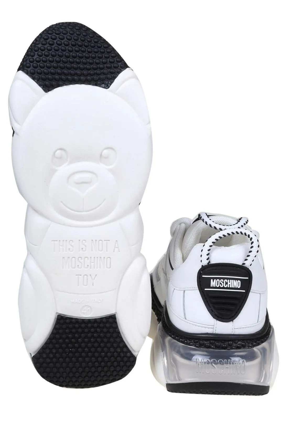 Moschino Mesh Bubble Teddy Sneakers