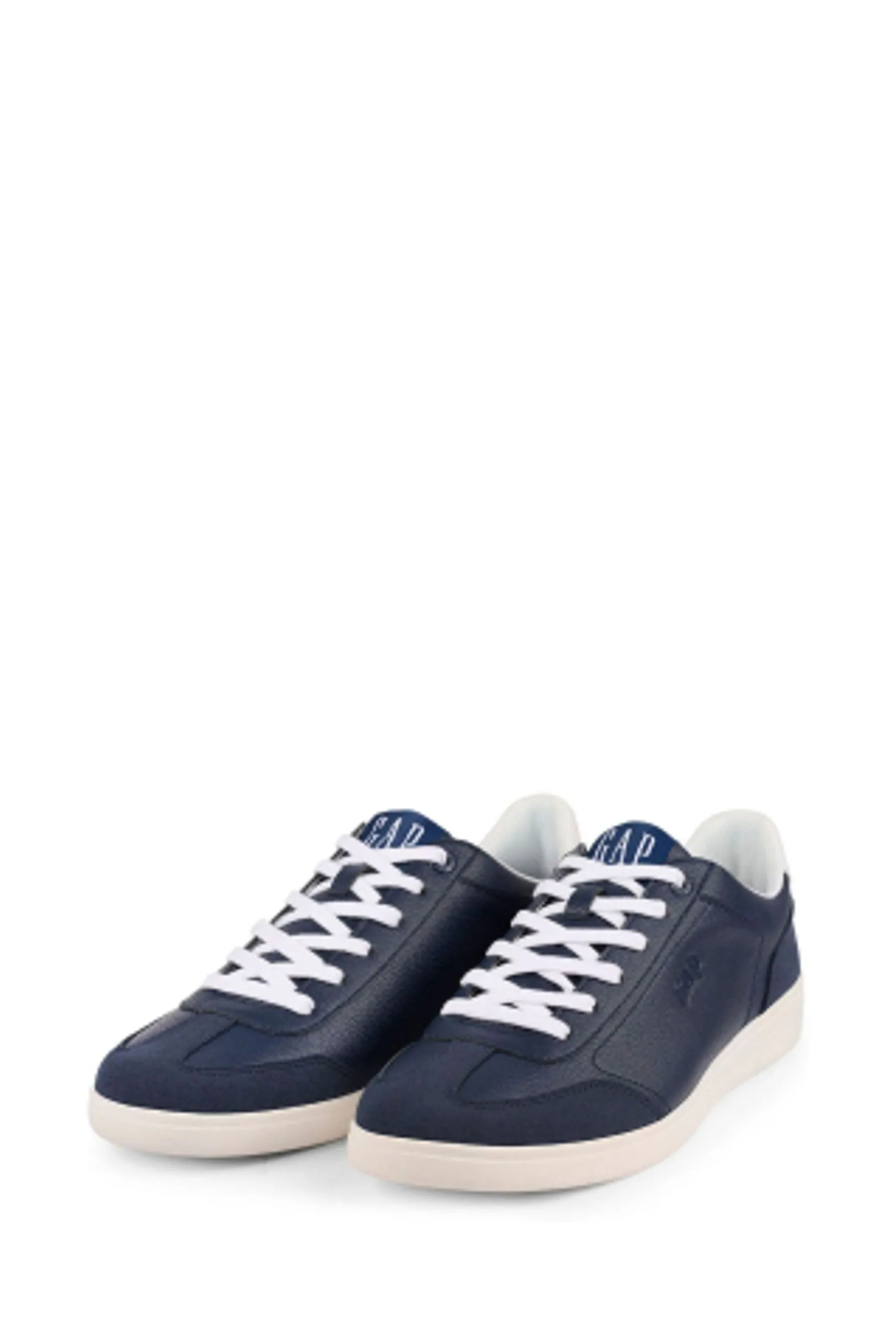 Navy Blue Seattle Low Top Trainers