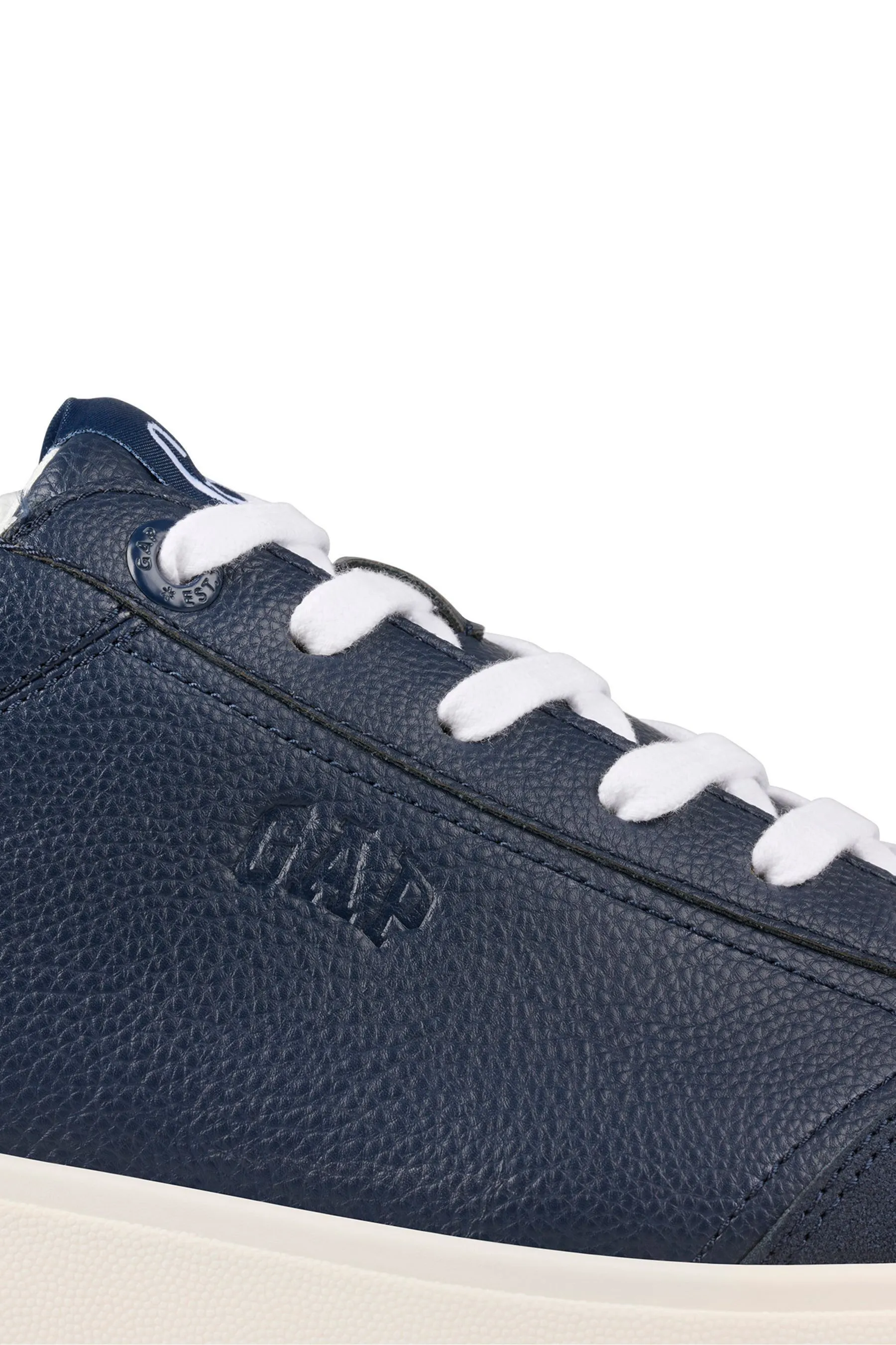 Navy Blue Seattle Low Top Trainers