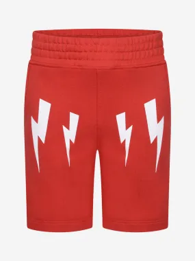 Neil Barrett Boys Short - Fleece Bermuda Shorts