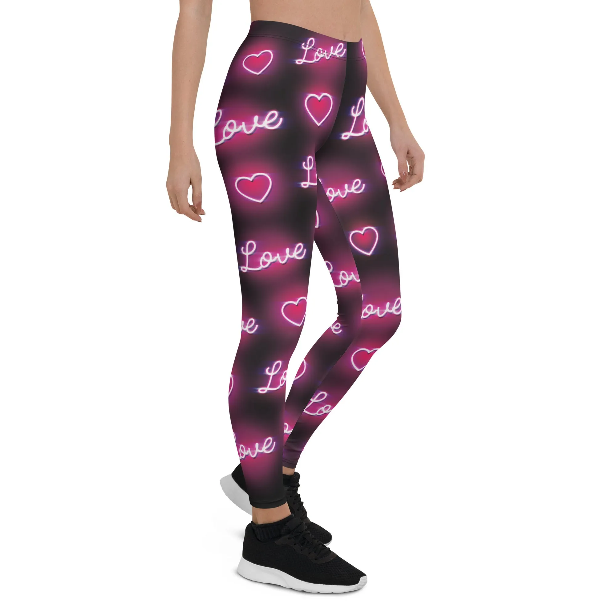 Neon Love Leggings