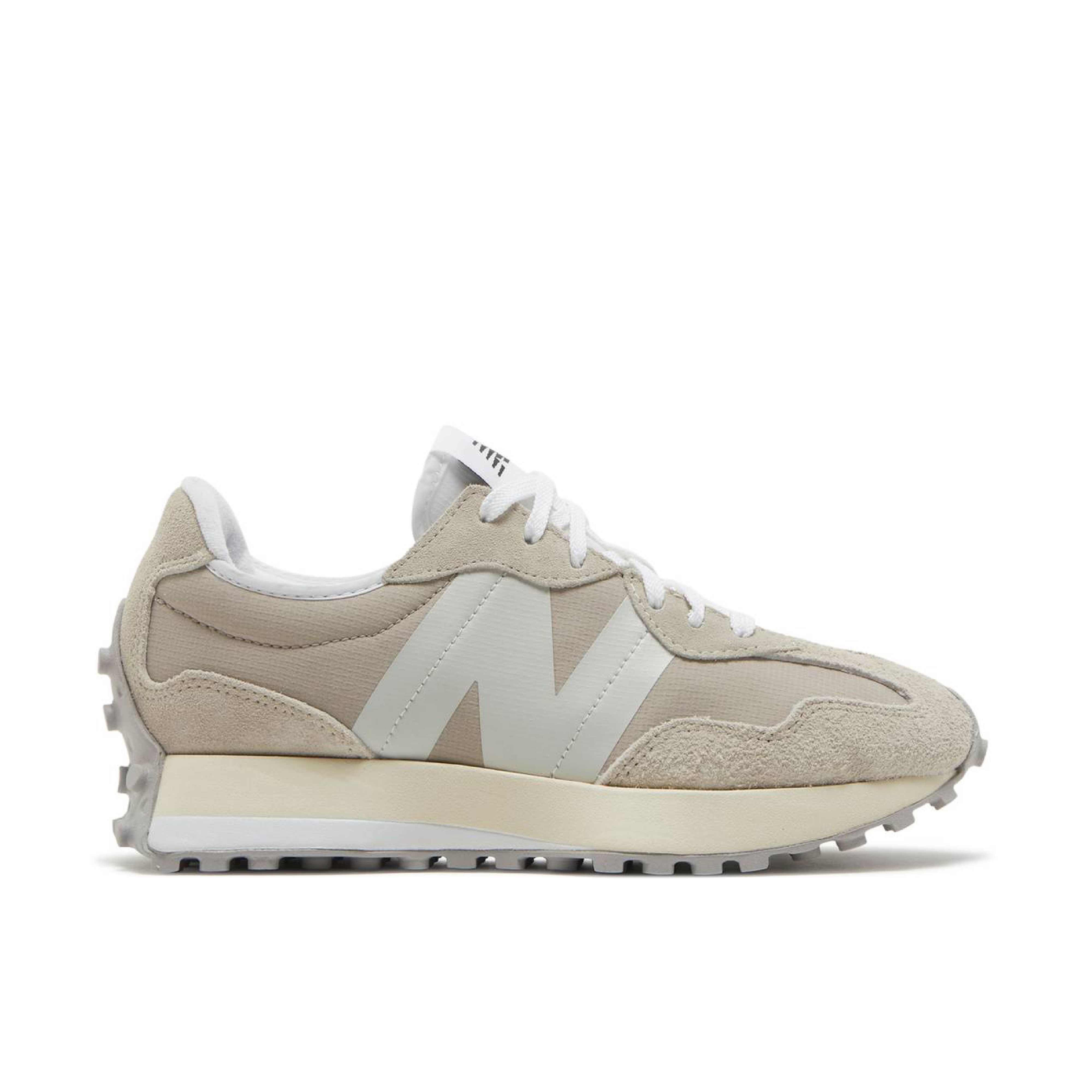 New Balance 327 Timberwolf Aluminum Womens | WS327EC | Laced