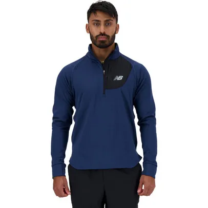 New Balance Heat Grid Half-Zip Longsleeve Men