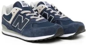 New Balance Kids 574 low-top sneakers Blue