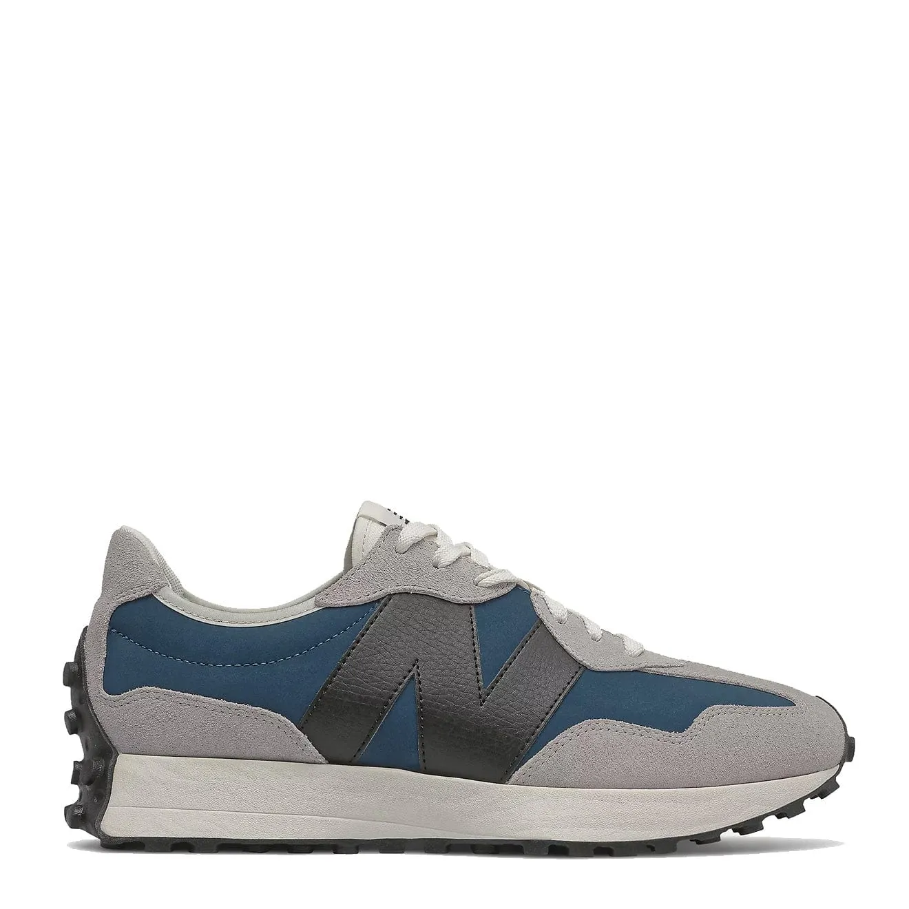 New Balance Mens 327 Trainers Rain Cloud / Black