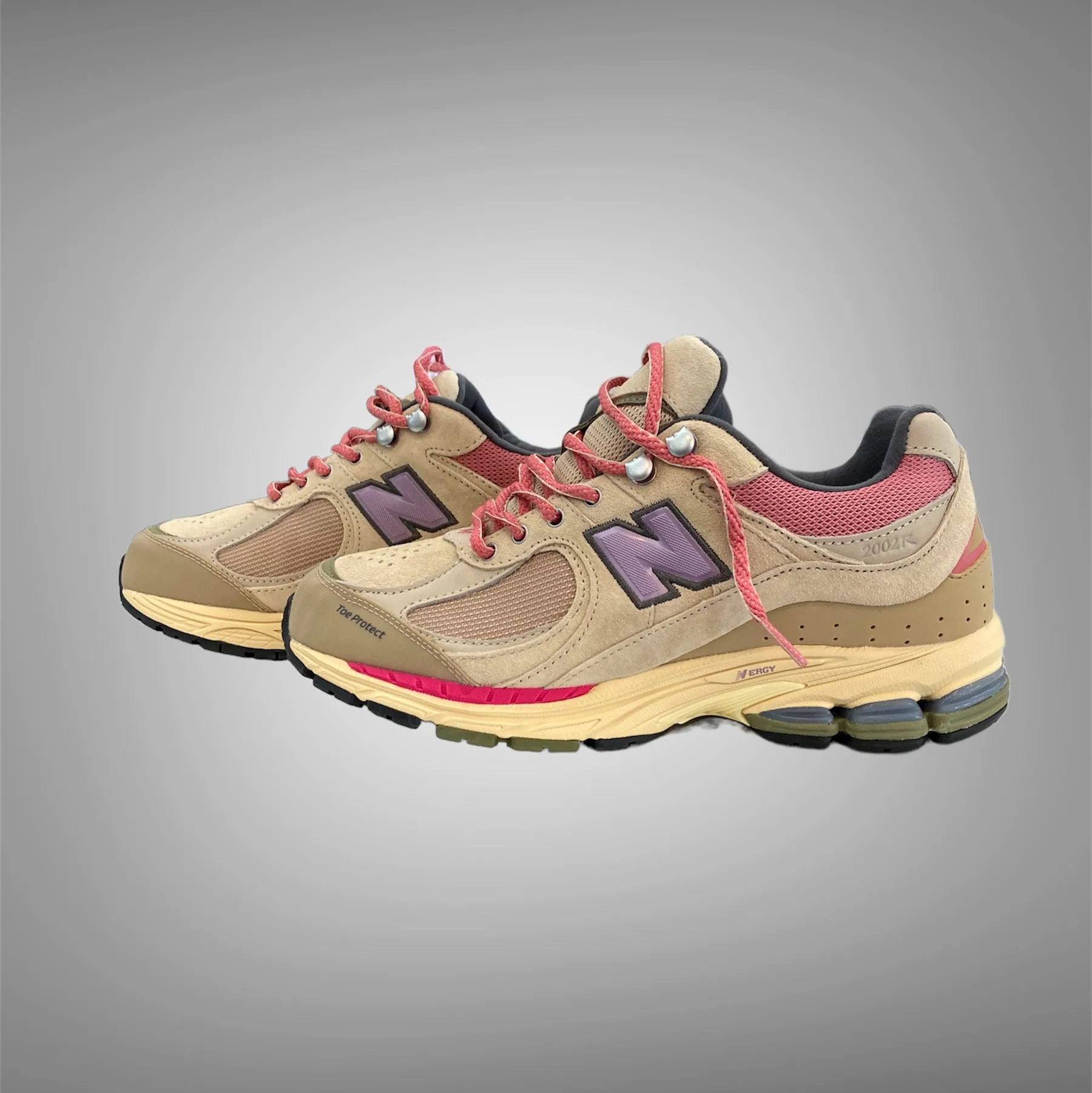 New Balance Mens M2002RWL Beige Purple