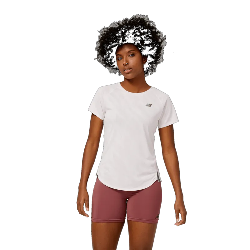 New Balance Women's Q Speed Jacquard Short Sleeve