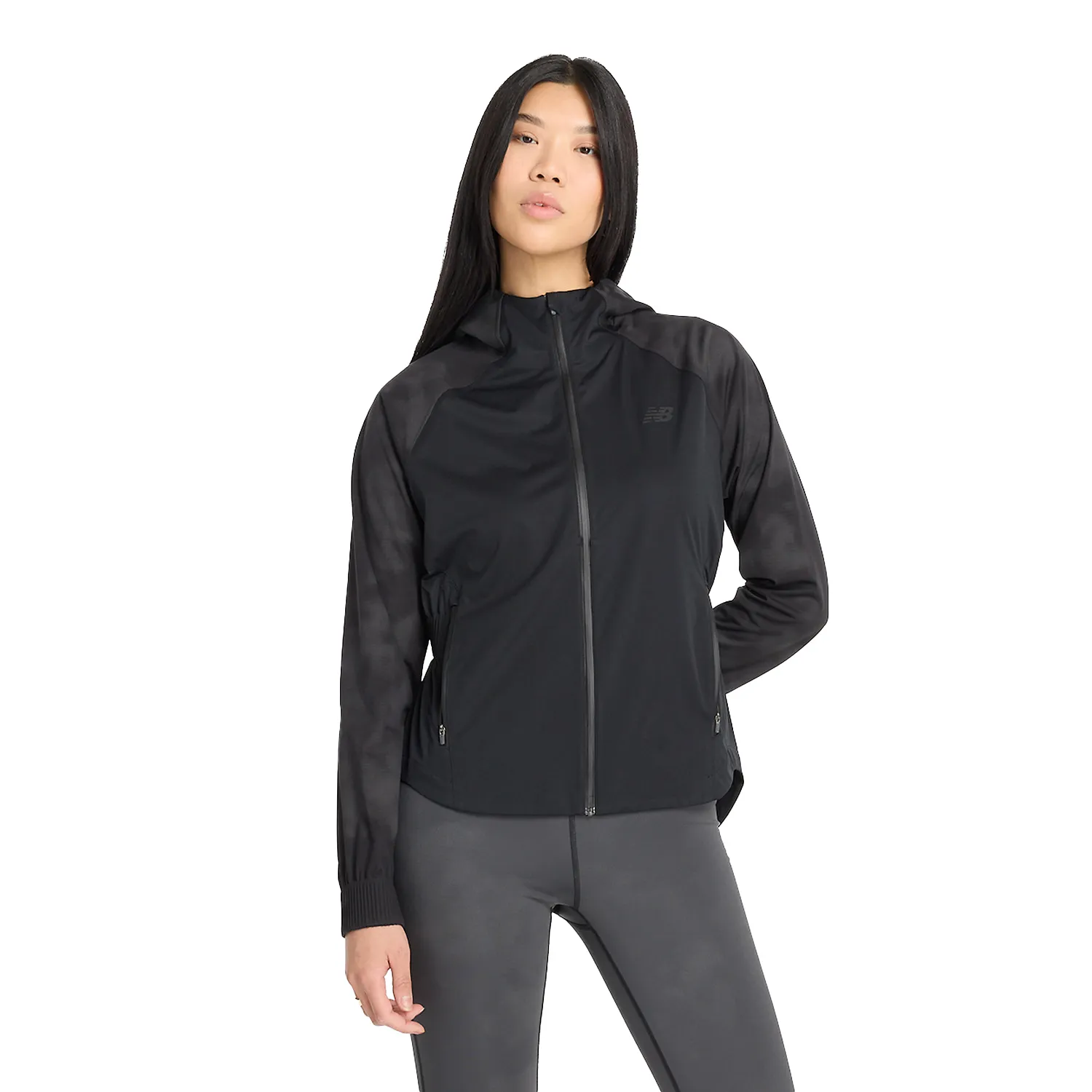 New Balance Women's Reflective Woven Jacket Blacktop | Buy New Balance Women's Reflective Woven Jacket Blacktop here |