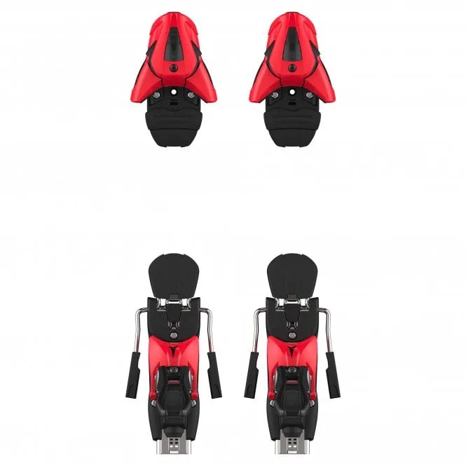 NI Colt 12 Race Ski Binding - Red/Black