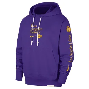 Nike NBA Los Angeles Lakers Courtside Hoodie ''Field Purple''