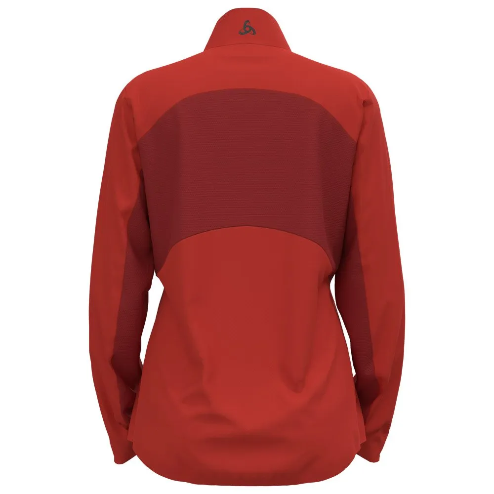 Nordic jacket Odlo ---Markenes Wmn Jkt Living Coral Spiced Apple